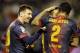 Alves loves to get forward and join the attack.