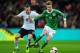 LONDON, ENGLAND - NOVEMBER 19: Marco Reus of Germany holds off Tom Cleverley of England during the international friendly match between England and Germany at Wembley Stadium on November 19, 2013 in London, England. (Photo by Shaun Botterill/Getty Image