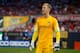 NEW YORK, NY - JULY 30: Joe Hart #1 of Manchester City in action against Liverpool during the International Champions Cup 2014 at Yankee Stadium on July 30, 2014 in the Bronx borough of New York City. (Photo by Mike Stobe/Getty Images)