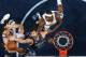 MEMPHIS, TN - MARCH 24: Kevin Love #42 of the Minnesota Timberwolves goes up for the ball against the Memphis Grizzlies on March 24, 2014 at FedExForum in Memphis, Tennessee. NOTE TO USER: User expressly acknowledges and agrees that, by downloading and or