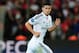CARDIFF, WALES - AUGUST 12: Real Madrid player James Rodriguez in action during the UEFA Super Cup match between Real Madrid and Sevilla FC at Cardiff City Stadium on August 12, 2014 in Cardiff, Wales. (Photo by Stu Forster/Getty Images)