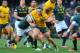 CAPE TOWN, SOUTH AFRICA - SEPTEMBER 28: Michael Hooper of the Wallabies in action during The Rugby Championship match between South Africa and Australia at DHL Newlands on September 28, 2013 in Cape Town, South Africa. (Photo by Ashley Vlotman/Gallo Image
