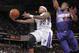 SACRAMENTO, CA - APRIL 16: Isaiah Thomas #22 of the Sacramento Kings shoots a layup against Eric Bledsoe #2 of the Phoenix Suns on April16, 2014 at Sleep Train Arena in Sacramento, California. NOTE TO USER: User expressly acknowledges and agrees that, by