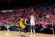 ATLANTA, GA - MAY 1: Paul Millsap #4 of the Atlanta Hawks shoots the ball during Game Six of the Eastern Conference Quarterfinals against the Indiana Pacers on May 1, 2014 at Philips Arena in Atlanta, Georgia. NOTE TO USER: User expressly acknowledges an