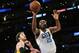 January 31, 2014; Los Angeles, CA, USA; Charlotte Bobcats center Al Jefferson (25) moves to the basket against the defense of Los Angeles Lakers center Pau Gasol (16) during the first half at Staples Center. Mandatory Credit: Gary A. Vasquez-USA TODAY Spo