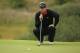 AALBORG, DENMARK - AUGUST 14: Bradley Dredge of Wales putts on the ninth hole during the first round of the Made In Denmark at Himmerland Golf & Spa Resort on August 14, 2014 in Aalborg, Denmark. (Photo by Andrew Redington/Getty Images)