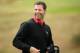AALBORG, DENMARK - AUGUST 14: Bradley Dredge of Wales smiles after his birdie on the ninth hole during the first round of the Made In Denmark at Himmerland Golf & Spa Resort on August 14, 2014 in Aalborg, Denmark. (Photo by Andrew Redington/Getty Images