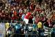 PASADENA, CA - JULY 23: Danny Welbeck #19 of Manchester United ceebrates after scoring the first goal of fthe game with the Los Angeles Galaxy at the Rose Bowl on July 23, 2014 in Pasadena, California. (Photo by Stephen Dunn/Getty Images)