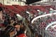 A mostly empty upper bowl at PNC Arena during one of the Hurricanes' less popular games.