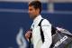 TORONTO, ON - AUGUST 07: Novak Djokovic of Serbia walks off the court after a loss against Jo-Wilfried Tsonga of France during Rogers Cup at Rexall Centre at York University on August 7, 2014 in Toronto, Canada. (Photo by Ronald Martinez/Getty Images)