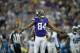 MINNEAPOLIS, MN - DECEMBER 29: Cordarrelle Patterson #84 of the Minnesota Vikings celebrates a touchdown during the game against the Detroit Lions on December 29, 2013 at Mall of America Field at the Hubert H. Humphrey Metrodome in Minneapolis, Minnesota.