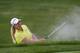 PITTSFORD, NY - AUGUST 16: Brittany Lincicome hits her third shot on the third hole during the third round of the Wegmans LPGA Championship at Monroe Golf Club on August 16, 2014 in Pittsford, New York. (Photo by Hunter Martin/Getty Images)