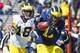 Freddy Canteen, a true frosh, didn't see a lot of action Saturday, but he will this fall.