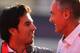 MONTMELO, SPAIN - MAY 11: Sergio Perez of Mexico and McLaren shares a joke with his Team Principal Martin Whitmarsh as he leaves the paddock following qualifying for the Spanish Formula One Grand Prix at the Circuit de Catalunya on May 11, 2013 in Montme