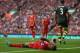 LIVERPOOL, ENGLAND - AUGUST 17: Glen Johnson of Liverpool shows his frustration after a near miss on goal during the Barclays Premier League match between Liverpool and Stoke City at Anfield on August 17, 2013 in Liverpool, England. (Photo by Clive Brun