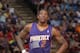 SACRAMENTO, CA - APRIL 16: Eric Bledsoe #2 of the Phoenix Suns in a game against the Sacramento Kings on April16, 2014 at Sleep Train Arena in Sacramento, California. NOTE TO USER: User expressly acknowledges and agrees that, by downloading and or using t