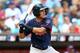 MINNEAPOLIS, MN - JULY 13: Dariel Alvarez of the World Team during the SiriusXM All-Star Futures Game at Target Field on July 13, 2014 in Minneapolis, Minnesota. (Photo by Elsa/Getty Images)