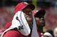 Many veterans, like defensive end Justin Smith, have yet to take the field in a preseason game.