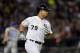 CHICAGO, IL - AUGUST 15: Jose Abreu #79 of the Chicago White Sox runs up the first base line after hitting an RBI single scoring Gordon Beckham during the fifth inning against the Toronto Blue Jays at U.S. Cellular Field on August 15, 2014 in Chicago, Il
