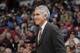 SACRAMENTO, CA - JANUARY 7: Assistant coach Jim Eyen of the Sacramento Kings in a game against the Memphis Grizzlies on January 7, 2013 at Sleep Train Arena in Sacramento, California. NOTE TO USER: User expressly acknowledges and agrees that, by downloadi