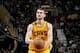 CLEVELAND, OH - APRIL 16: Tyler Zeller #40 of the Cleveland Cavaliers attempts a free throw against the Brooklyn Nets at The Quicken Loans Arena on April 16, 2014 in Cleveland, Ohio. NOTE TO USER: User expressly acknowledges and agrees that, by downloadi