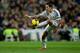 MADRID, SPAIN - NOVEMBER 30: Angel Di Maria of Real Madrid CF controls the ball during the La Liga match between Real Madrid CF and Real Valladolid CF at Estadio Santiago Bernabeu on November 30, 2013 in Madrid, Spain. (Photo by Gonzalo Arroyo Moreno/Ge
