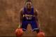 TARRYTOWN, NY - AUGUST 3: Julius Randle #30 of the Los Angeles Lakers poses for a portrait during the 2014 NBA rookie photo shoot on August 3, 2014 at the Madison Square Garden Training Facility in Tarrytown, New York. NOTE TO USER: User expressly acknow