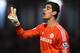 BURNLEY, ENGLAND - AUGUST 18: Thibaut Courtois of Chelsea looks on during the Barclays Premier League match between Burnley and Chelsea at Turf Moor on August 18, 2014 in Burnley, England. (Photo by Laurence Griffiths/Getty Images)
