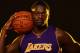 TARRYTOWN, NY - AUGUST 3: Julius Randle #30 of the Los Angeles Lakers poses for a portrait during the 2014 NBA rookie photo shoot on August 3, 2014 at the Madison Square Garden Training Facility in Tarrytown, New York. NOTE TO USER: User expressly acknow
