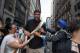 NEW YORK, NY - AUGUST 17: Sim Bhullar of the Sacramento Kings walks during the India Day Parade on August 17, 2014 in New York, New York. NOTE TO USER: User expressly acknowledges and agrees that, by downloading and or using this photograph, User is cons