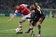Mathieu Debuchy was one of only a handful of Arsenal players to impress in a testing tie in Turkey.