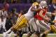 NEW ORLEANS - JANUARY 07: Quarterback Todd Boeckman #17 of the Ohio State Buckeyes is pressured by Kirston Pittman #49 of the Louisiana State University Tigers during the AllState BCS National Championship on January 7, 2008 at the Louisiana Superdome in