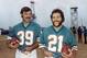 Larry Csonka (39) and Jim Kiick.