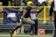 GREEN BAY, WI - OCTOBER 20: Jermichael Finley #88 of the Green Bay Packers makes the catch and runs in for the touchdown in the first quarter against the Cleveland Browns during the game at Lambeau Field on October 20, 2013 in Green Bay, Wisconsin. (Photo
