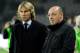 TURIN, ITALY - NOVEMBER 13: Pavel Nedved and Giuseppe Marotta of Juventus FC during the Serie A match between Juventus and Roma at Olimpico Stadium on November 13, 2010 in Turin, Italy. (Photo by Claudio Villa/Getty Images)