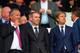 LONDON, ENGLAND - APRIL 19: Crystal Palace sporting director Iain Moody co-chairman Steve Parish look on during the Barclays Premier League match between West Ham United and Crystal Palace at Boleyn Ground on April 19, 2014 in London, England. (Photo by