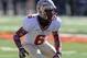 Nick Waisome saw playing time with the first-team defense.