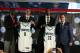 MINNEAPOLIS, MN - JUNE 27: Phil 'Flip' Saunders, President of Basketball Operations and Head Coach of the Minnesota Timberwolves introduce 2014 NBA Draft picks Zach LaVine (13th overall) and Glenn Robinson III (40th overall) to the media during a press c