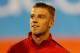 BRUSSELS, BELGIUM - OCTOBER 15: Toby Alderweireld of Belgium stands for the national anthem prior to the FIFA 2014 World Cup Qualifying Group A match between Belgium and Wales at King Baudouin Stadium on October 15, 2013 in Brussels, Belgium. (Photo by