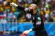 SALVADOR, BRAZIL - JULY 01: Tim Howard of the United States in action during the 2014 FIFA World Cup Brazil Round of 16 match between Belgium and the United States at Arena Fonte Nova on July 1, 2014 in Salvador, Brazil. (Photo by Kevin C. Cox/Getty Ima