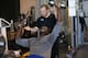 DALLAS, TX - MAY 22: University of Kentucky power forward and projected lottery draft pick Julius Randle time at home with his mother Caroline, works out at the Michael Johnson Performance Center, revisits his high school Prestonwood Christian Academy, i