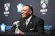BROOKLYN, NY - JULY 7: Lionel Hollins is announced as the Head Coach of the Brooklyn Nets at Barclays Center on July 7, 2014 in the Brooklyn borough of New York City. NOTE TO USER: User expressly acknowledges and agrees that, by downloading and/or using