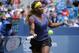 CINCINNATI, OH - AUGUST 17: Serena Williams returns to Ana Ivanovic of Serbia during a final match on day 9 of the Western & Southern Open at the Linder Family Tennis Center on August 17, 2014 in Cincinnati, Ohio. (Photo by Jonathan Moore/Getty Images)