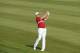 PRAGUE, CZECH REPUBLIC - AUGUST 22: Jamie Donaldson of Wales plays his second shot on the 14th fairway during day two of D+D REAL Czech Masters at Albatross Golf Resort on August 22, 2014 in Prague, Czech Republic. (Photo by Tony Marshall/Getty Images)