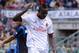 BERGAMO, ITALY - MAY 11: Mario Balotelli of AC Milan shows his dejection during the Serie A match between Atalanta BC and AC Milan at Stadio Atleti Azzurri d'Italia on May 11, 2014 in Bergamo, Italy. (Photo by Claudio Villa/Getty Images)