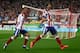 Atletico's new strike pairing combined for the goal