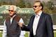 Joe Torre with trainer Bob Baffert