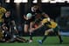 Julian Savea powered in a try before half-time with a typically pacy break.