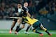 AUCKLAND, NEW ZEALAND - AUGUST 23: Malakai Fekitoa of the All Blacks is tackled during The Rugby Championship match between the New Zealand All Blacks and the Australian Wallabies at Eden Park on August 23, 2014 in Auckland, New Zealand. (Photo by Phil W
