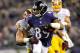 Smith took a short pass 30 yards against Washington.